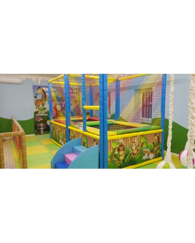 tapp-02 / Tappeto Elastico 2 postazioni small mt 4x2x2,5h