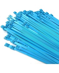 ac-02 / Fascette Antitaglio per Playground Extra Resistente - 40cm x 1cm - Pacco da 100 pezzi