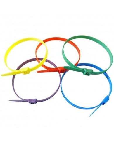 ac-02 / Fascette Antitaglio per Playground Extra Resistente - 40cm x 1cm - Pacco da 100 pezzi