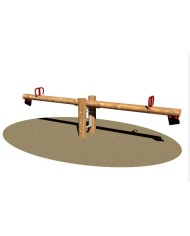 est-76 / Bilico Giraffa mt: 2,50X0,50x1,30h