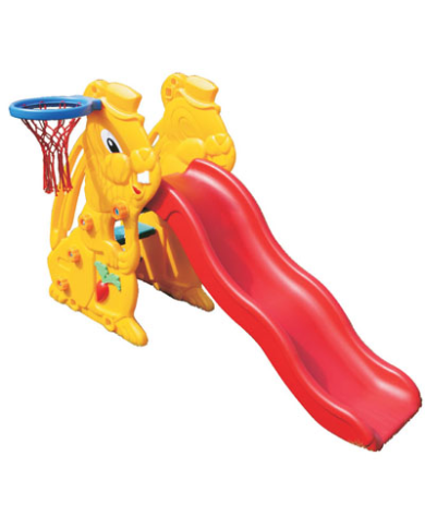 plast-12/ Scivolo di plastica raffigurante animali cm 170x85x110h