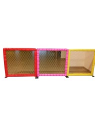 ar-10/ Staccionata playground realizzata in ferro, ricoperta da morbito pvc ar-10/ Staccionata playground realizzata in ferro, ricoperta da morbito pvc