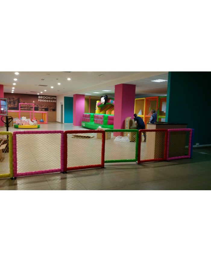 ar-10/ Staccionata playground realizzata in ferro, ricoperta da morbito pvc ar-10/ Staccionata playground realizzata in ferro, ricoperta da morbito pvc