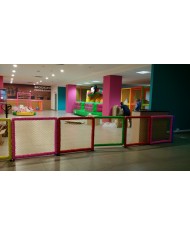 ar-10/ Staccionata playground realizzata in ferro, ricoperta da morbito pvc ar-10/ Staccionata playground realizzata in ferro, ricoperta da morbito pvc
