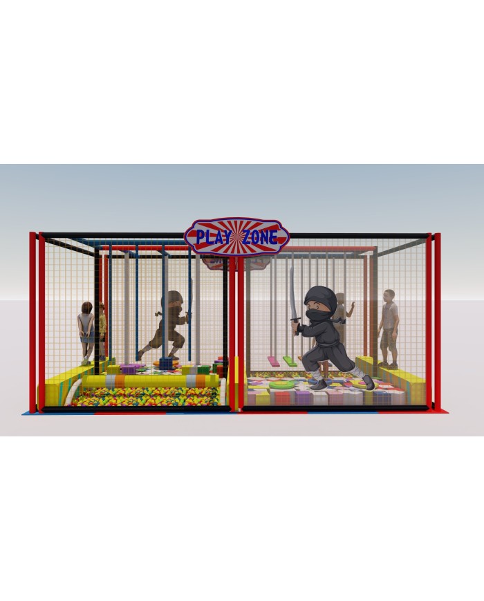 PN- 02 / Percorso Ninja - cm 580x290x250h PN- 02 / Percorso Ninja - cm 580x290x250h
