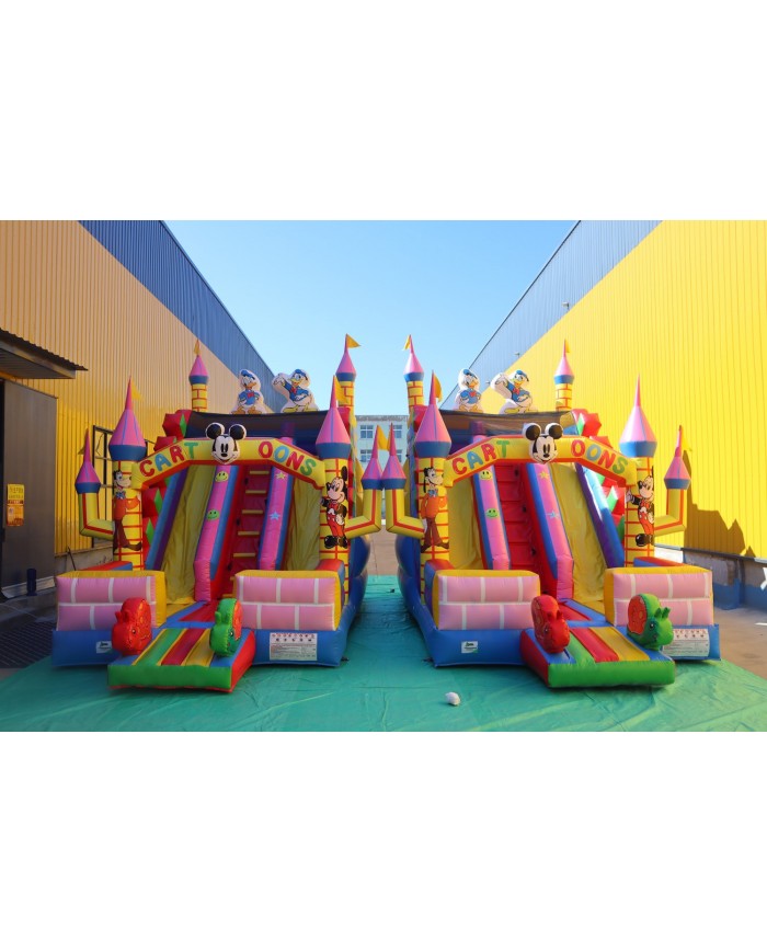 sc-38 / Scivolo Gonfiabile mod. Mega Cartoon misure 8x5x7h