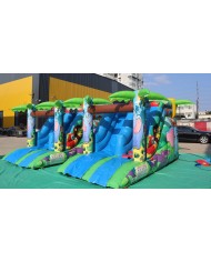 SC-09 / Scivolo Gonfiabile mod. Mini Safari mt 4,5x2,8x2,7h