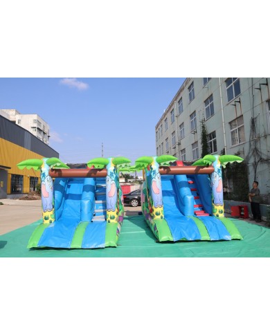 SC-09 / Scivolo Gonfiabile mod. Mini Safari mt 4,5x2,8x2,7h