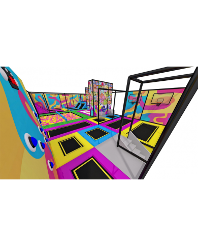 Tramp-05 / Trampoline Park mt.15.80x8.80x3.50h