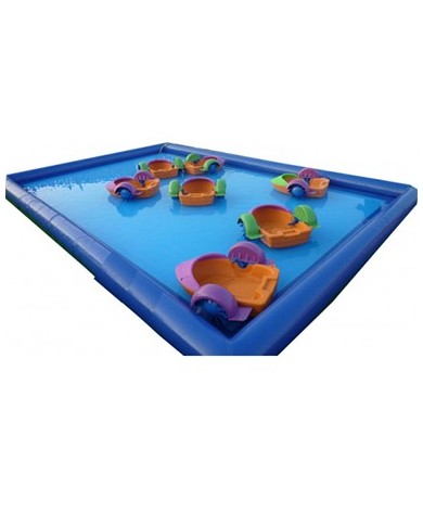 WATER-21 / Sportivi Gonfiabile mod. Laghetto mt 8,00x8,00 WATER-21 / Sportivi Gonfiabile mod. Laghetto mt 8,00x8,00