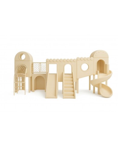 Soft Safari Playhouse misure cm 600X280X260H