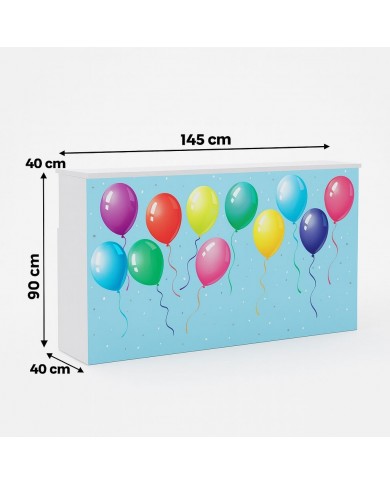 ar-15 / Scrivania Reception 145x40x90h