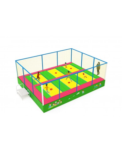 tapp-06 trampolino BIG FRONTALE / Trampolino BIG FRONTALE 6 postazioni misure: 780x700x3h