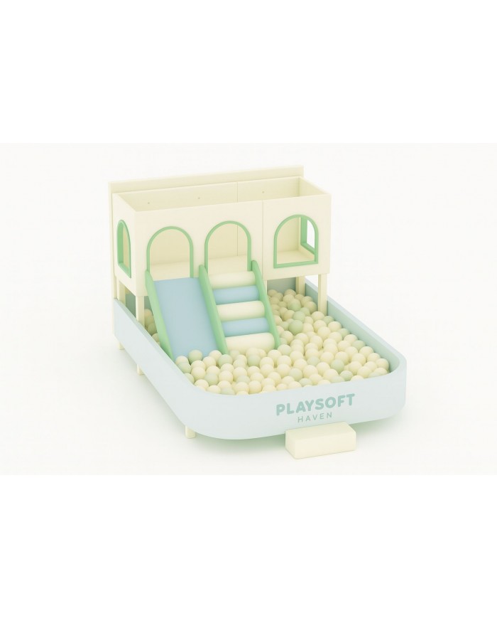 Soft Oasis Playhouse misure 350x350x260h