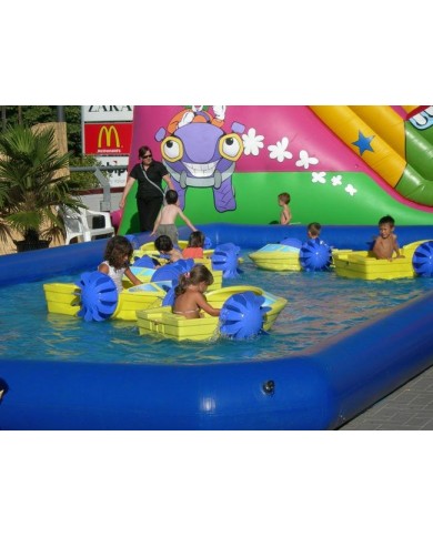 WATER-21 / Sportivi Gonfiabile mod. Laghetto mt 8,00x8,00 WATER-21 / Sportivi Gonfiabile mod. Laghetto mt 8,00x8,00