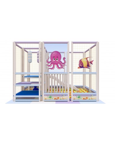 PB-08 / Playblock 08 mt 3,80x2,60x2,50h