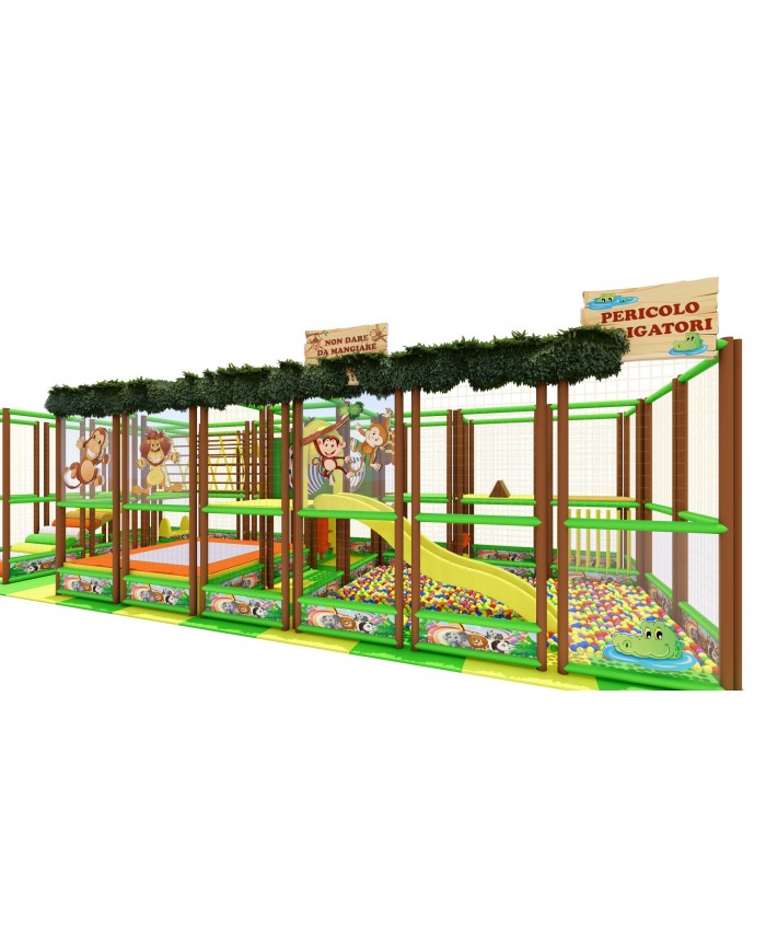 PB-16 / Playblock 16 mt: 9,80x3,80x2,50h