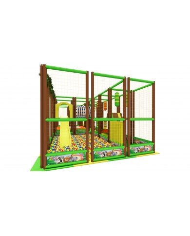 PB-16 / Playblock 16 mt: 9,80x3,80x2,50h