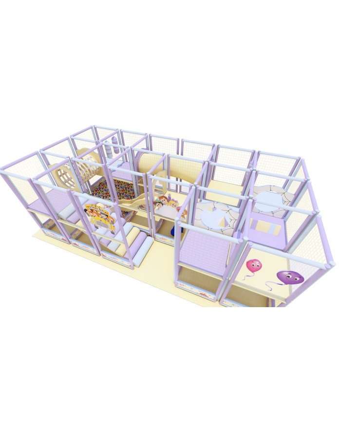 PB-17 / Playblock 17 mt: 7,40x3,80x2,50h