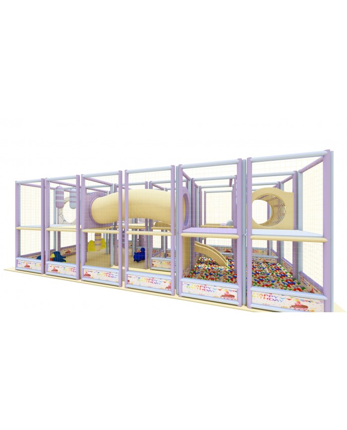 PB-17 / Playblock 17 mt: 7,40x3,80x2,50h