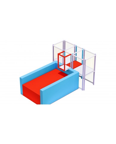 Multigame-03 / Play Jump - Caduta Libera mt 3,50x4,80x2,70h