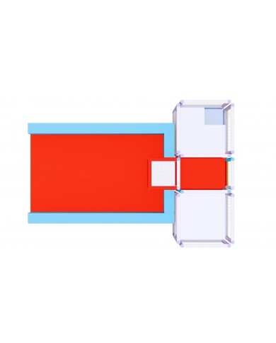 Multigame-03 / Play Jump - Caduta Libera mt 3,50x4,80x2,70h