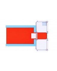 Multigame-03 / Play Jump - Caduta Libera mt 3,50x4,80x2,70h
