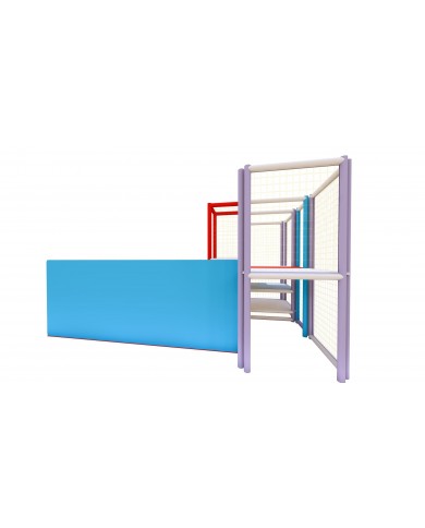 Multigame-03 / Play Jump - Caduta Libera mt 3,50x4,80x2,70h