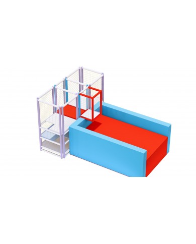 Multigame-03 / Play Jump - Caduta Libera mt 3,50x4,80x2,70h