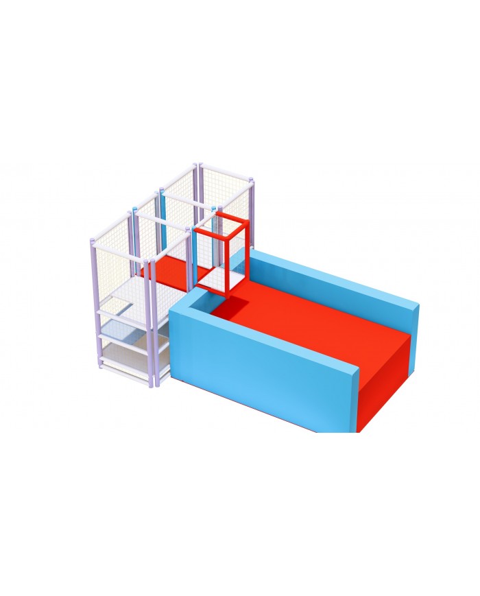 Multigame-03 / Play Jump - Caduta Libera mt 3,50x4,80x2,70h