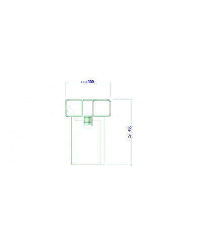 Multigame-03 / Play Jump - Caduta Libera mt 3,50x4,80x2,70h