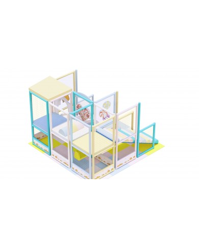 PB-32 / Playblock 32 mt: 3,80x3,80x2,50h