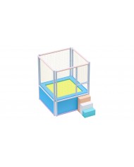 Multigame-01 / Campo di Calcio Multigames mt 6x3,8x2,5h