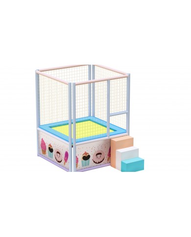 tapp-01 / Tappeto Elastico Small 1 posto mt 2x2x2,5h