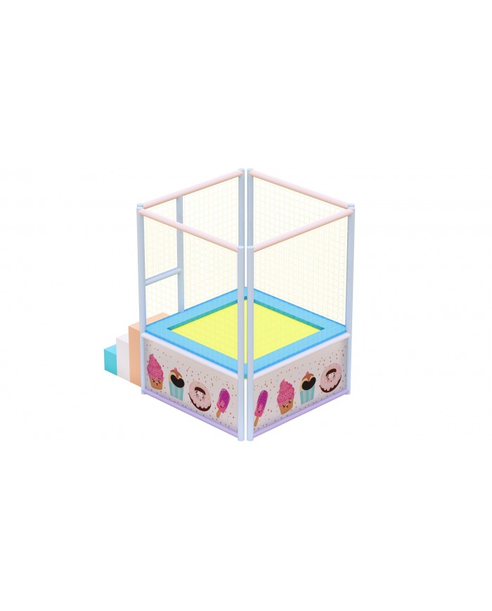tapp-01 / Tappeto Elastico Small 1 posto mt 2x2x2,5h