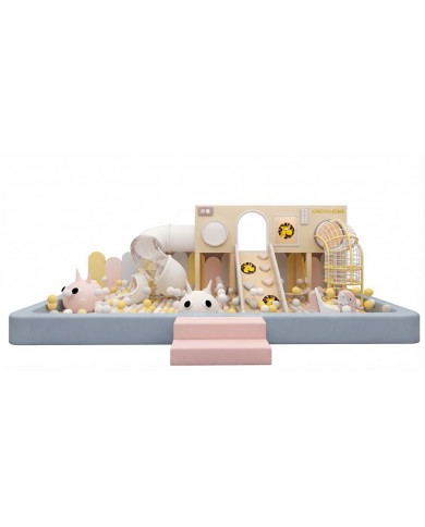 Soft Little Playhouse misure  6.5x4x2.5h