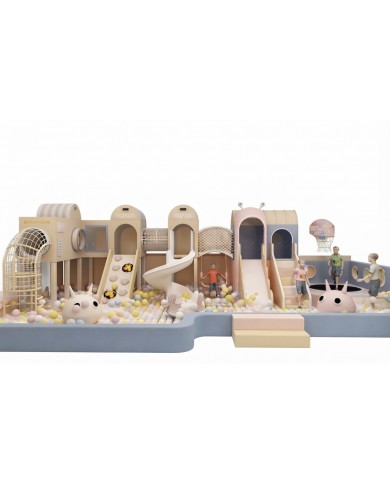 Soft Pastel Playhouse misure  10,00 x 4,50 x 3 h