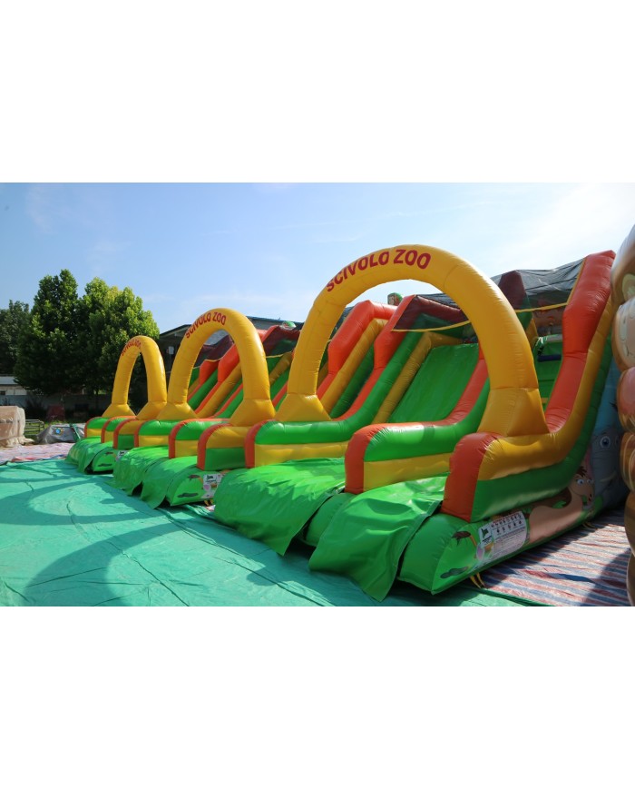 SC-37 / Scivolo Gonfiabile mod. Zoo mt 6,00X4.00X4,00h