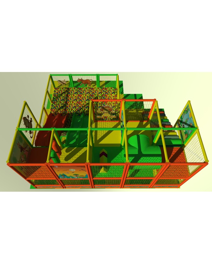 PB-40 / Playblock 40 mt 6,20x2,60x5,40x2,50h