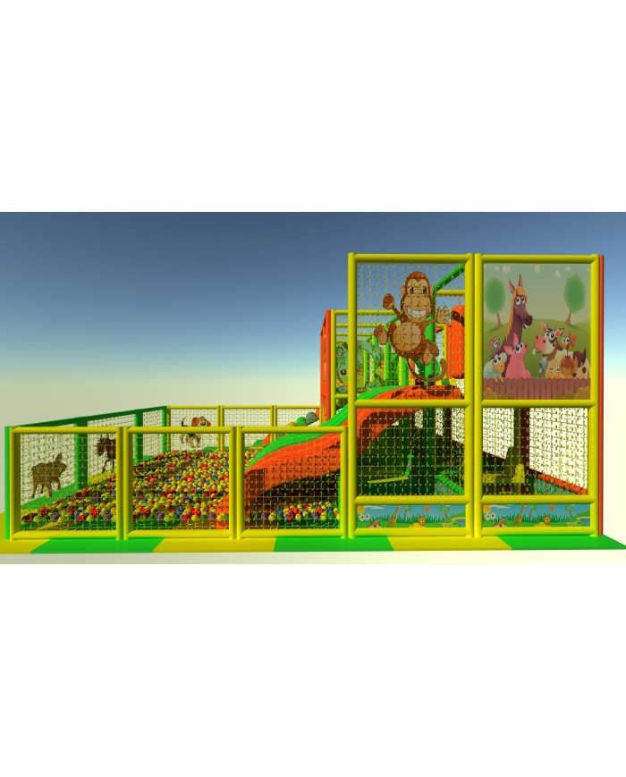 PB-40 / Playblock 40 mt 6,20x2,60x5,40x2,50h