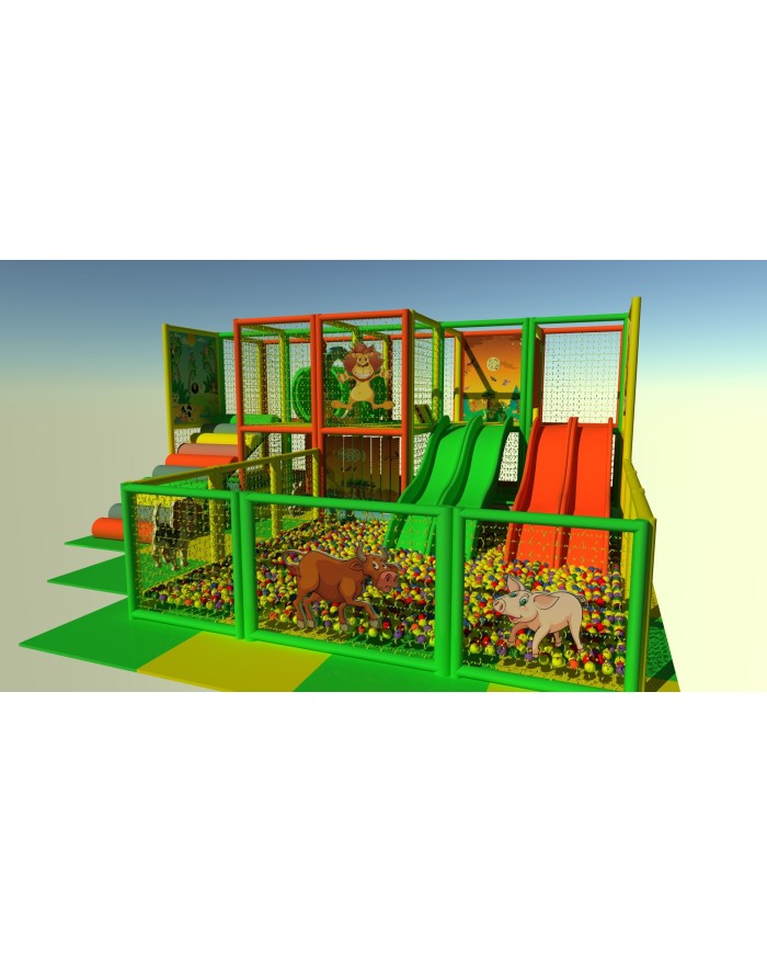 PB-40 / Playblock 40 mt 6,20x2,60x5,40x2,50h