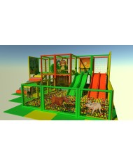 PB-40 / Playblock 40 mt 6,20x2,60x5,40x2,50h