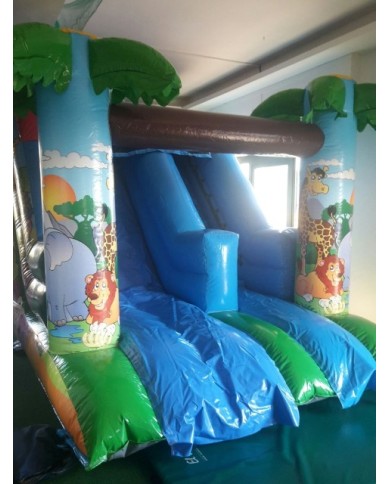 SC-09 / Scivolo Gonfiabile mod. Mini Safari mt 4,5x2,8x2,7h