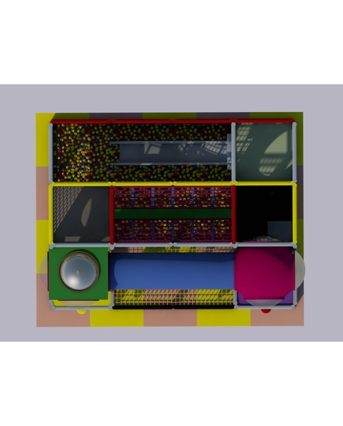 PB-57 / Playblock 57 mt: 5x3,80x2,50h